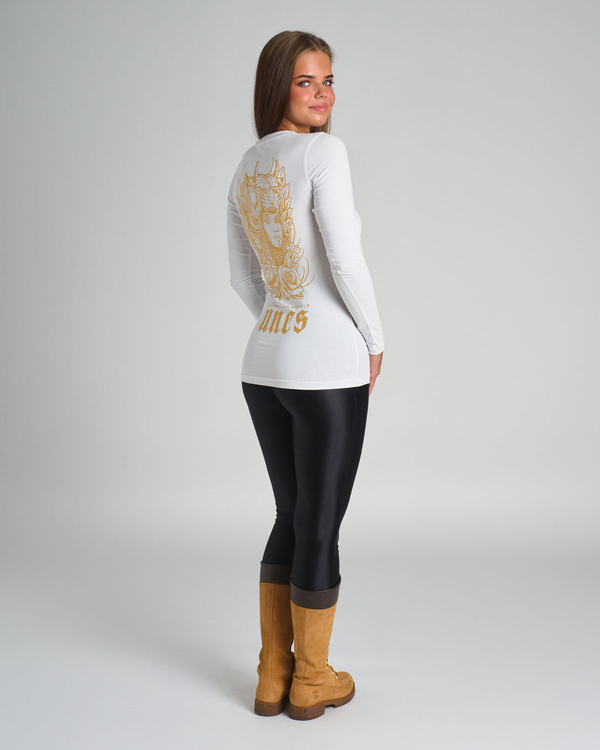 Dámské triko CARMEN LS WHITE