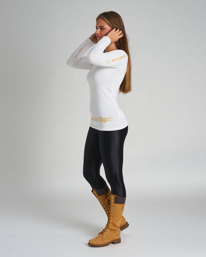 Dámské triko CARMEN LS WHITE