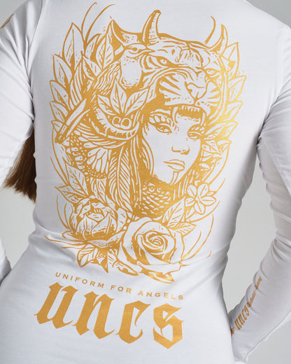 Dámské triko CARMEN LS WHITE