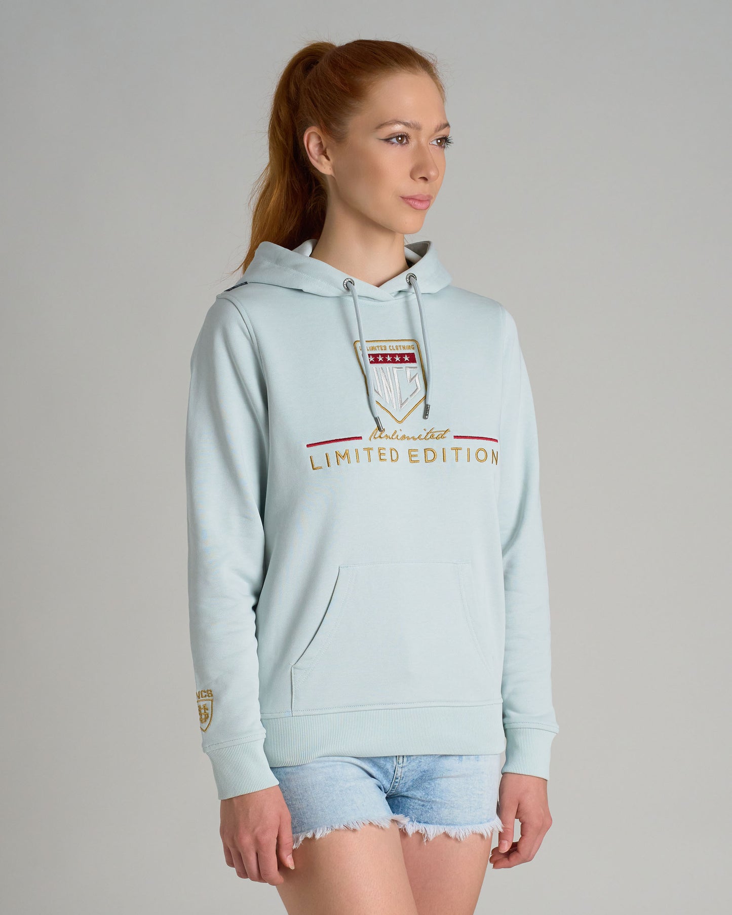 Dámská mikina CLAIRE BABY BLUE