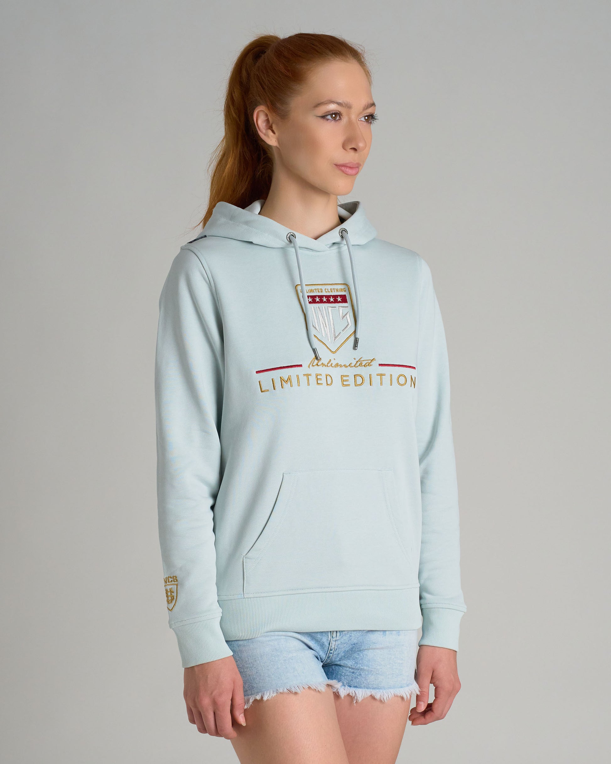 Dámská mikina CLAIRE BABY BLUE