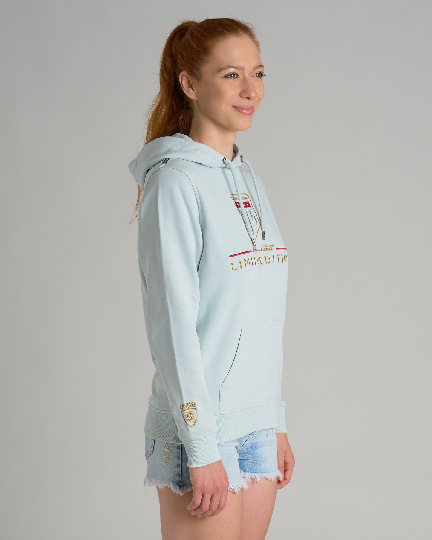 Dámská mikina CLAIRE BABY BLUE