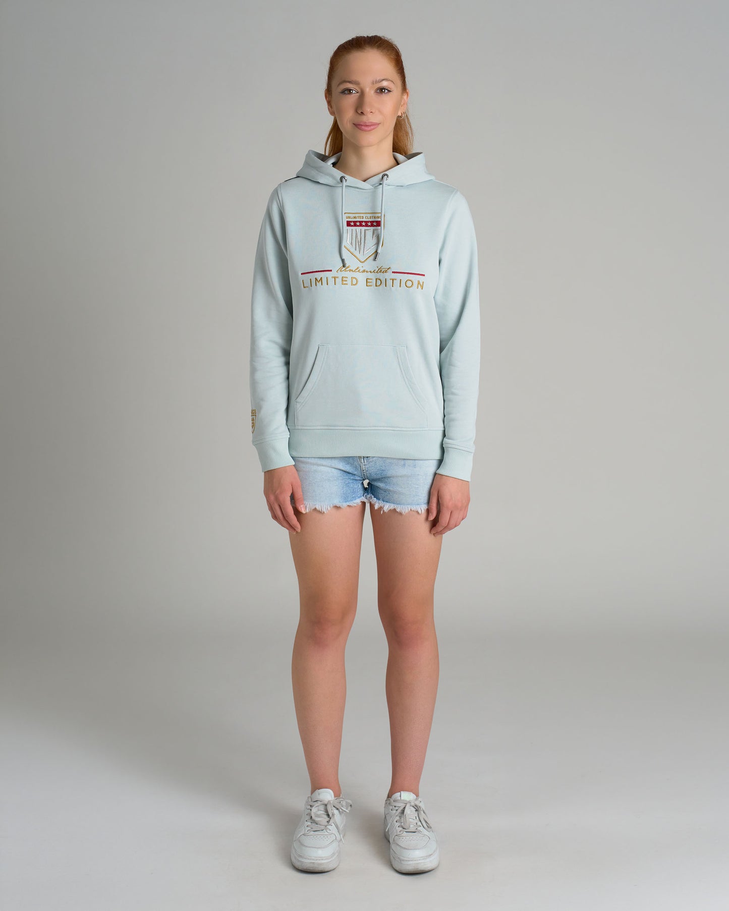 Dámská mikina CLAIRE BABY BLUE