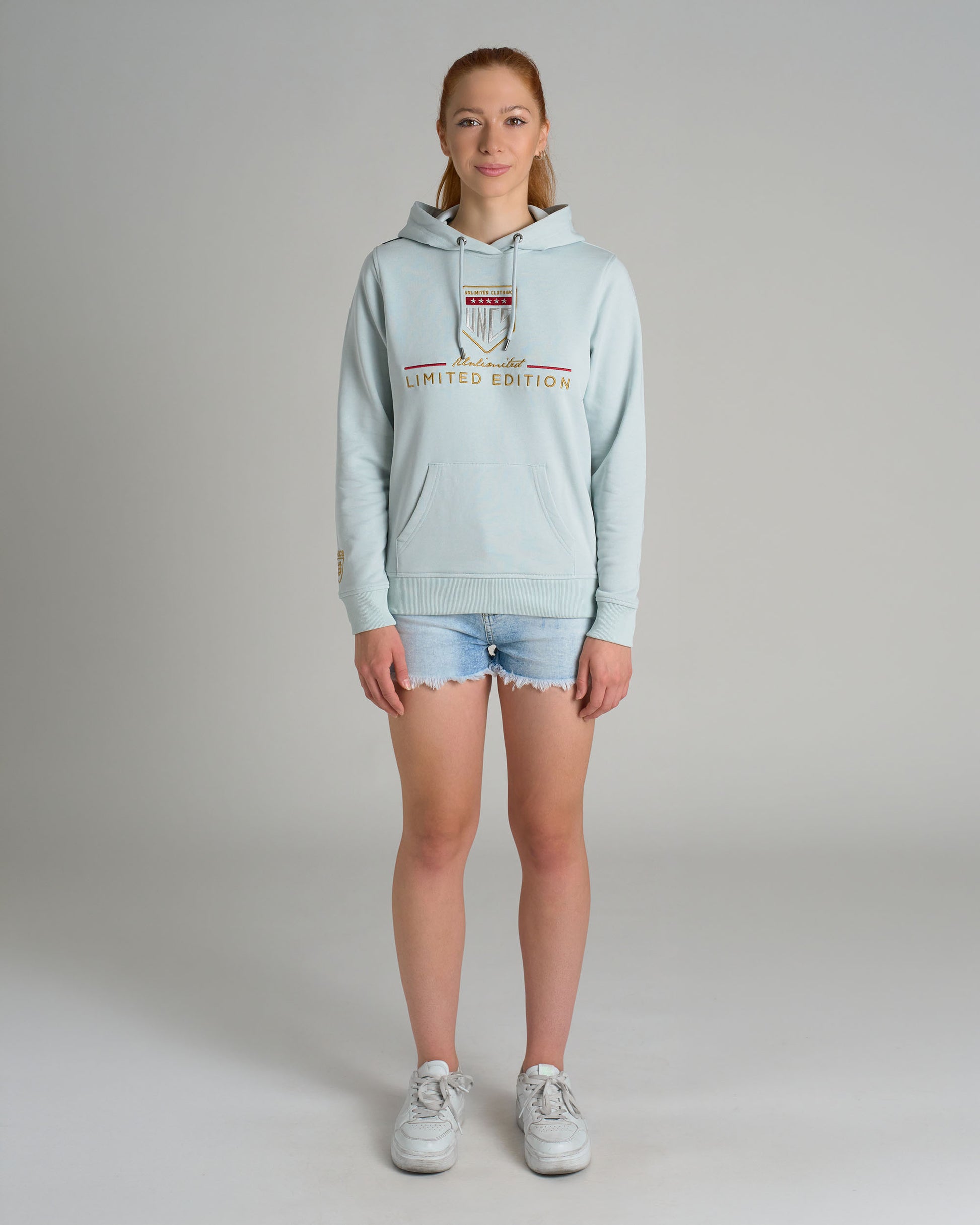 Dámská mikina CLAIRE BABY BLUE
