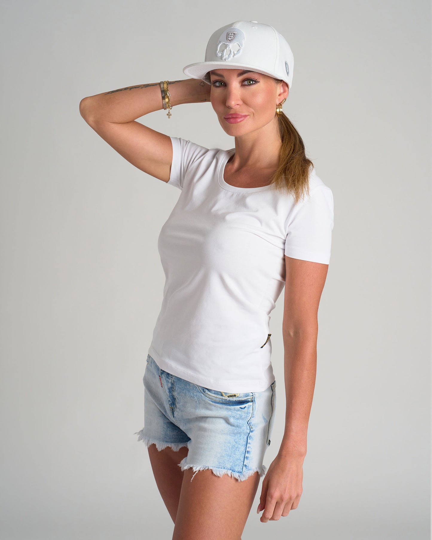 Dámské triko BASIC WHITE