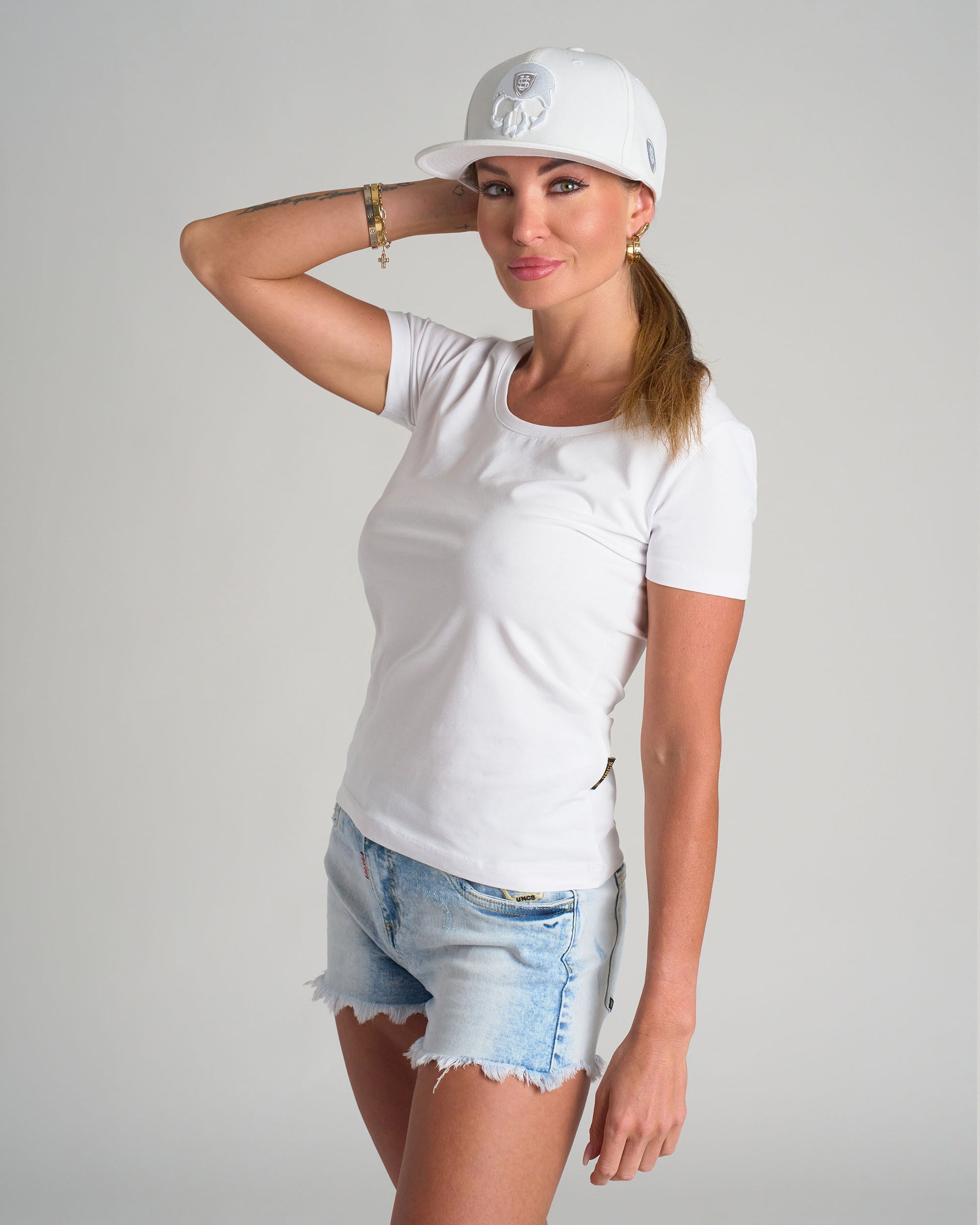 Dámské triko BASIC WHITE