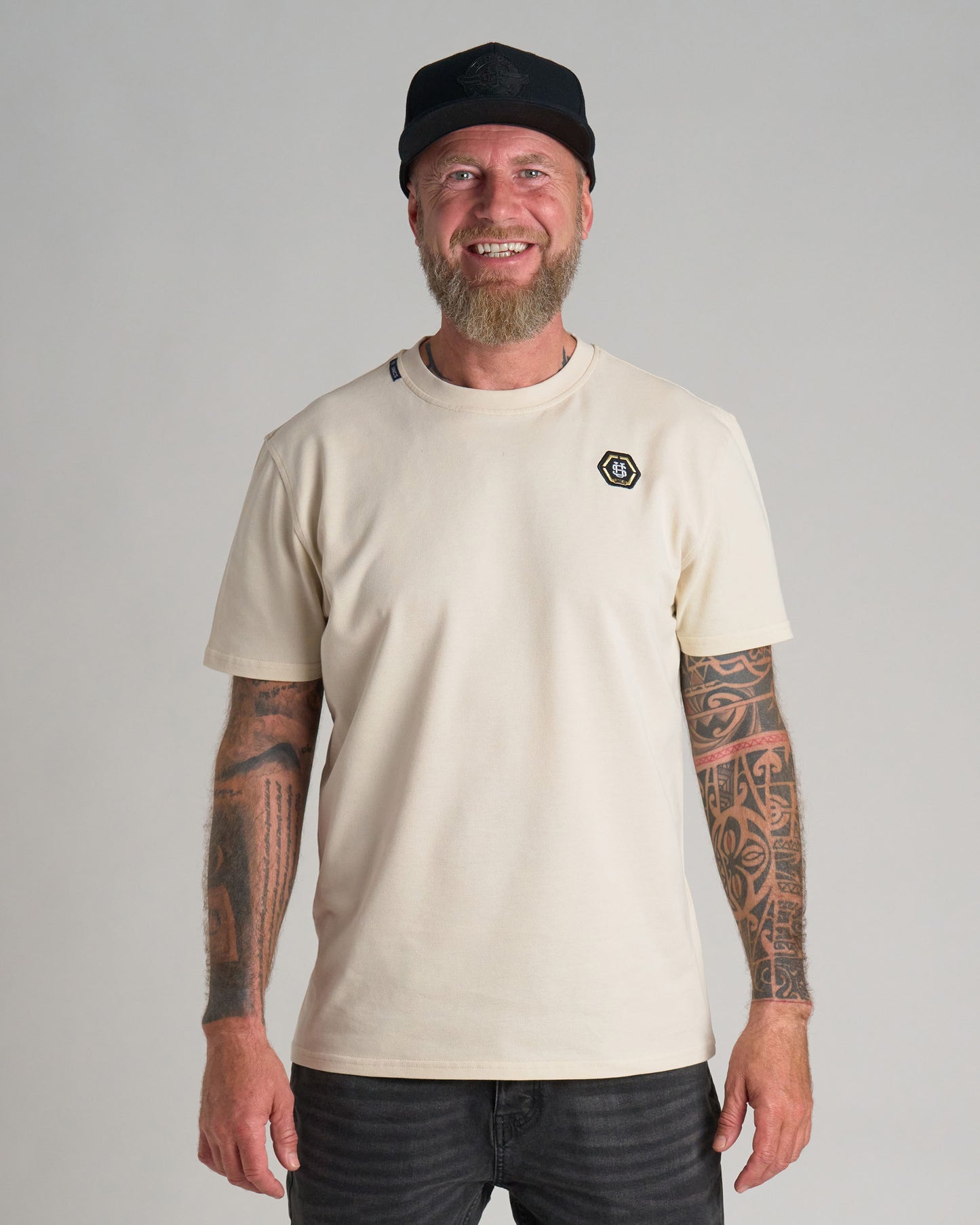 Pánské triko CAINE II BEIGE