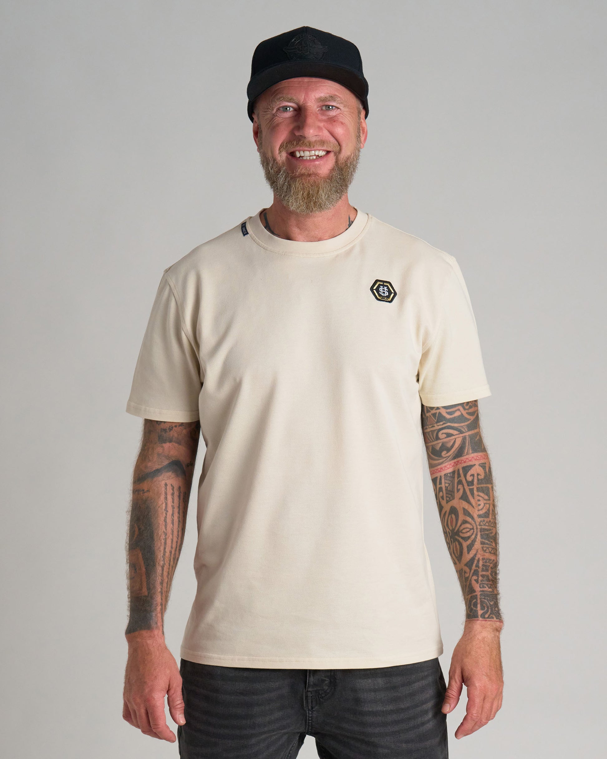 Pánské triko CAINE II BEIGE