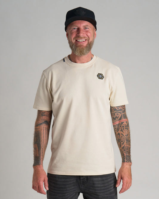 Pánské triko CAINE II BEIGE