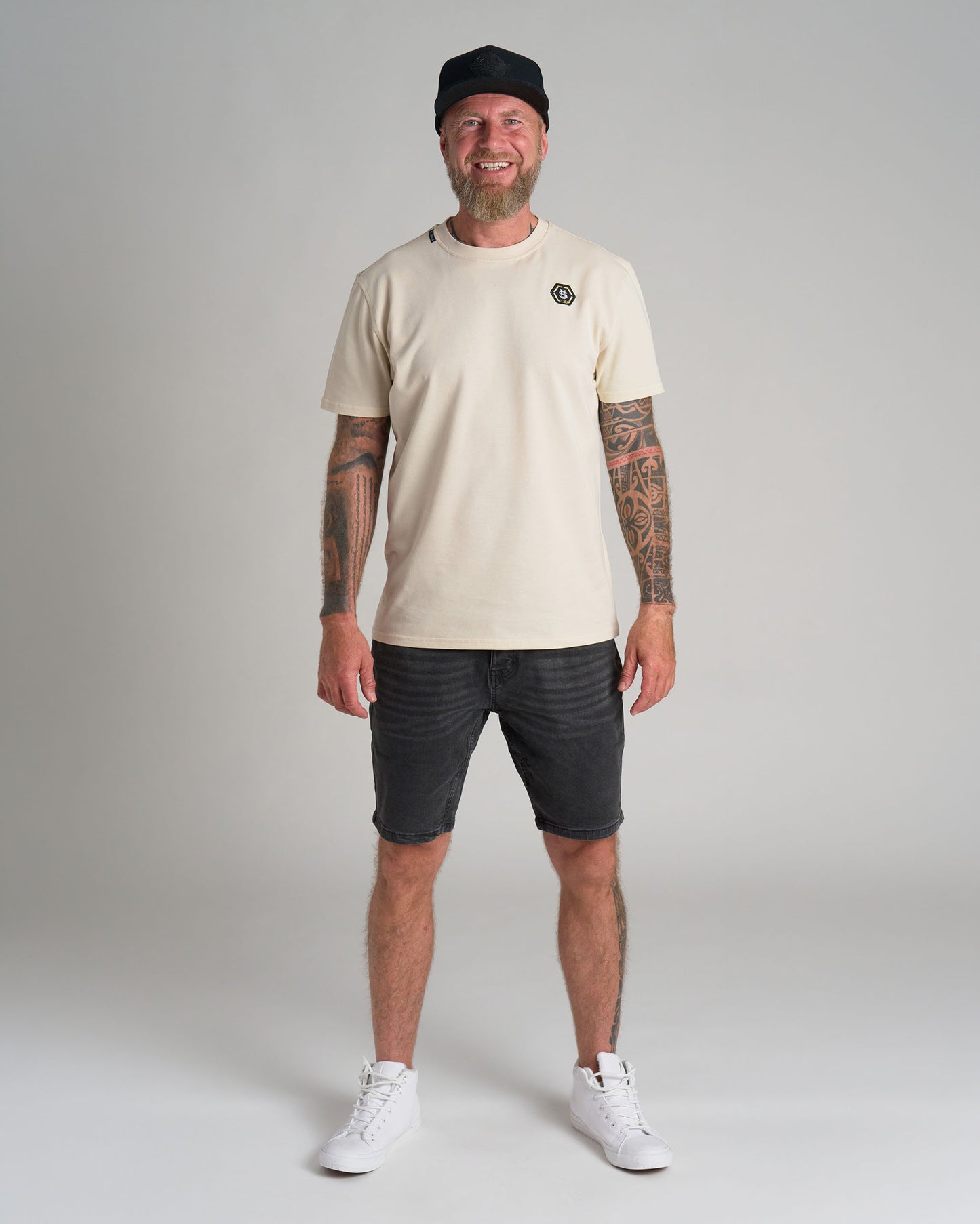 Pánské triko CAINE II BEIGE