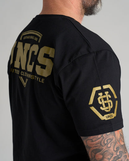 Pánské triko UNCS GOLD BLACK