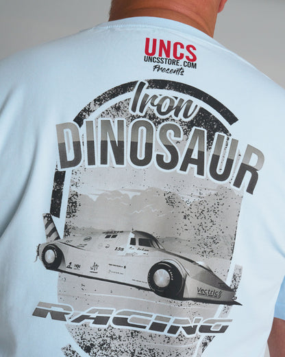 Pánské triko IRON DINOSAUR LIGHT BLUE
