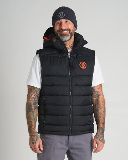 Pánská vesta CARMACK II BLACK/ORANGE