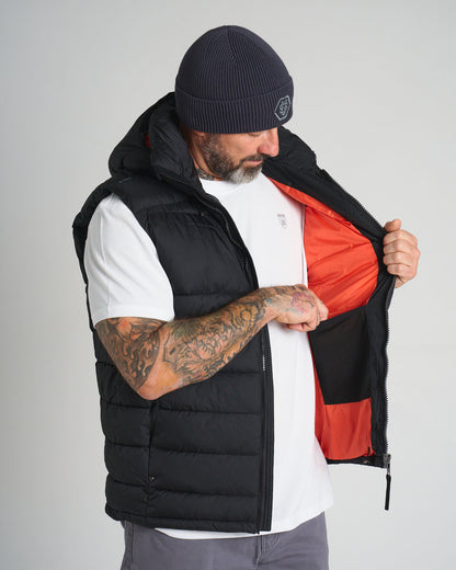 Pánská vesta CARMACK II BLACK/ORANGE
