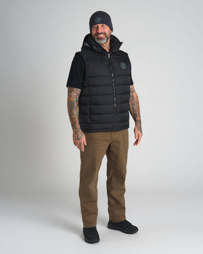 Pánská vesta CARMACK II BLACK/BLACK