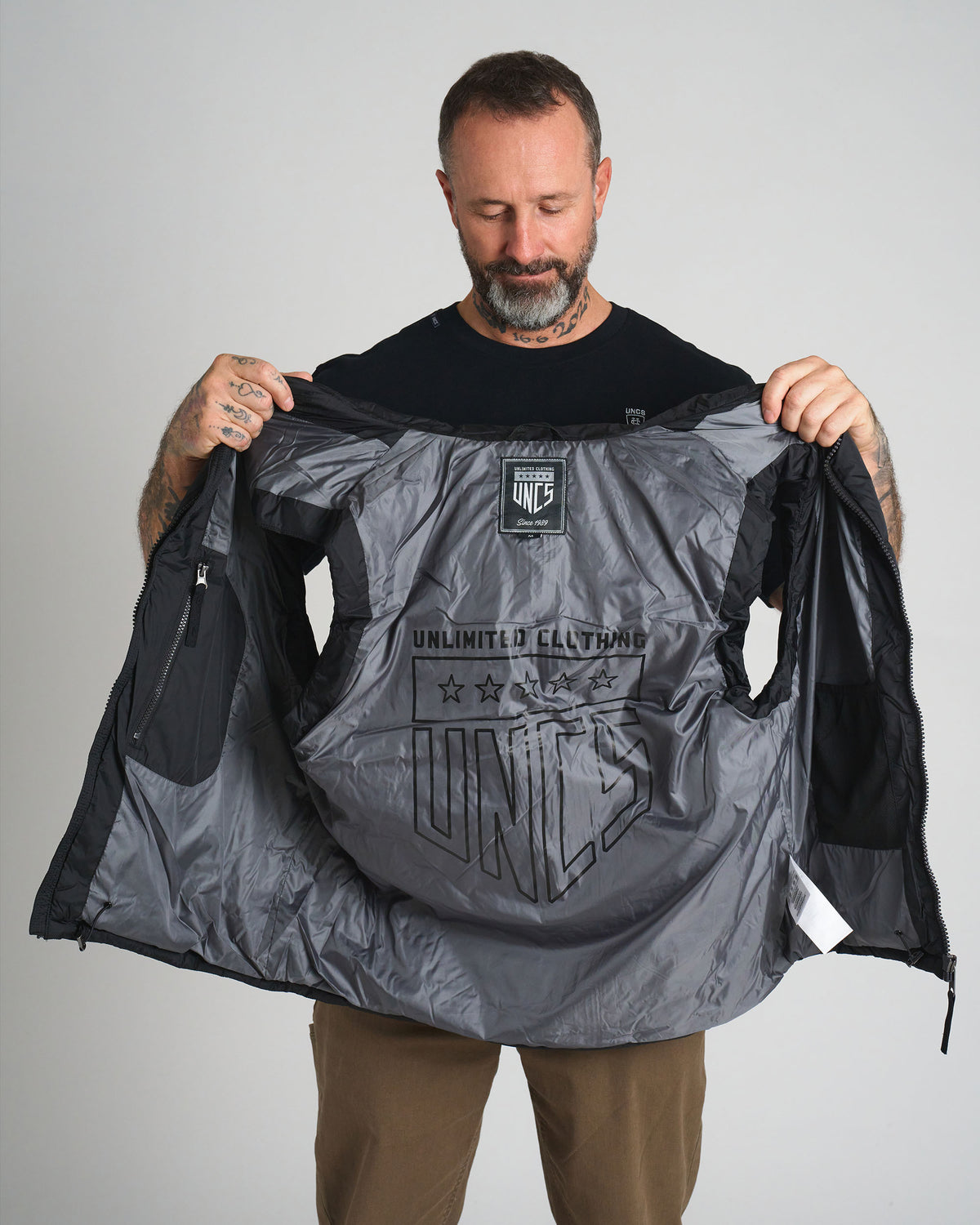 Pánská vesta CARMACK II BLACK/BLACK