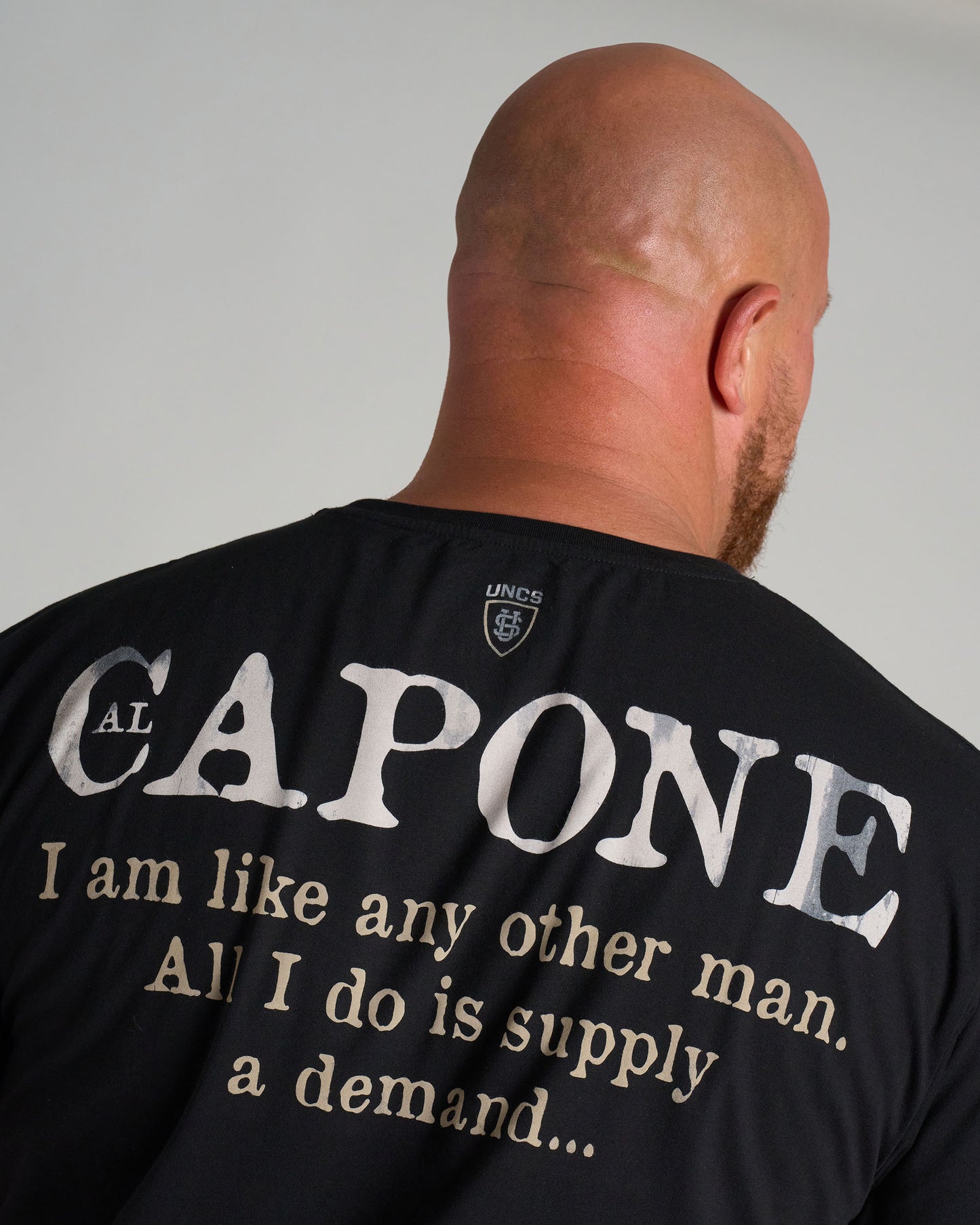Pánské triko AL CAPONE III BLACK