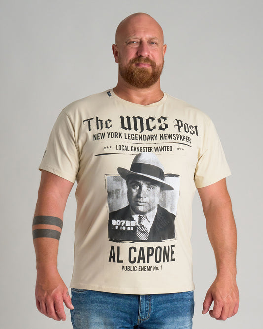 Pánské triko AL CAPONE III BIEGE