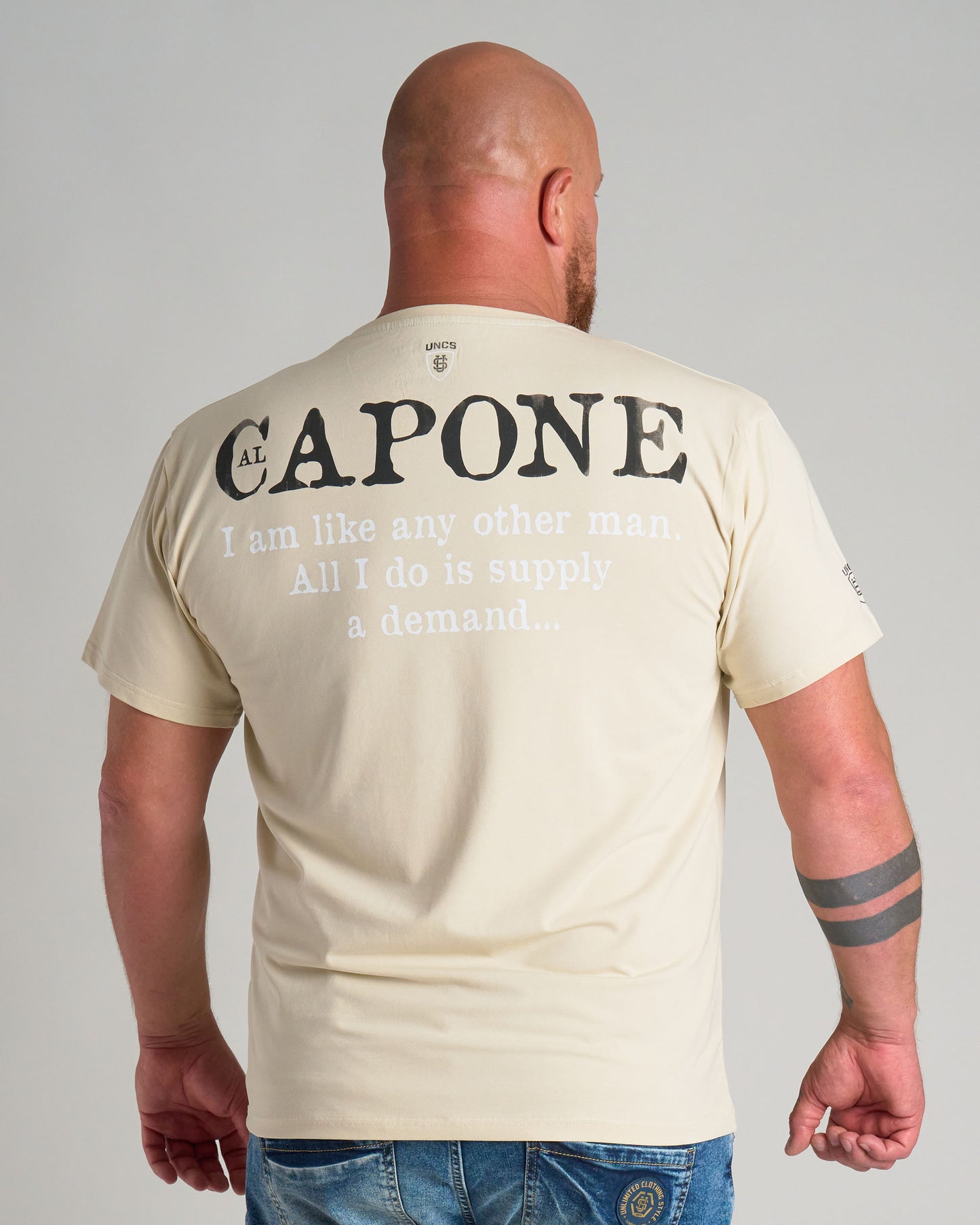 Pánské triko AL CAPONE III BIEGE