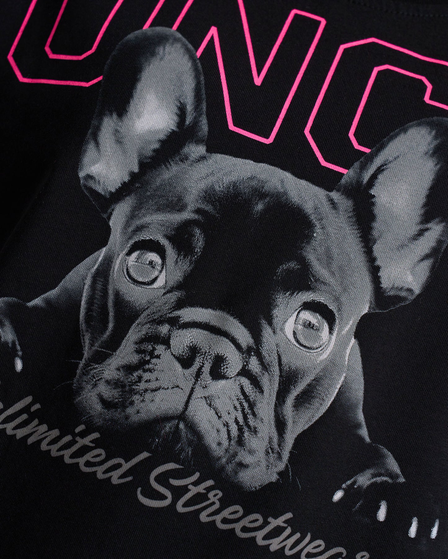 Dětské triko BULLDOG II BLACK/PINK