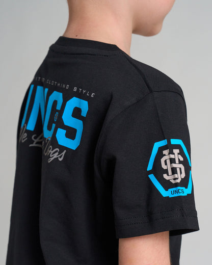 Dětské triko BULLDOG BLACK/BLUE